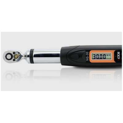 NG-60(C) 3/8" Drive Digital Torque Wrench 60N.m , With Interchangeable heads , USB data output electric torque wrench