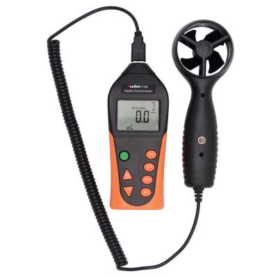 816B Ruoshui Wind Vane Anemometer Air Speed Air Temperature Portable Anemometer