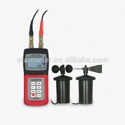 4-digit LCD Precision Thermistor 3 cup anemometer AM4836C