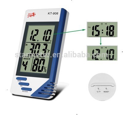 Hot selling wall clock thermometer hygrometer