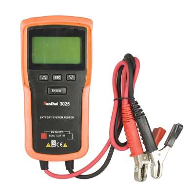 3025 12V 24V  Car Battery Tester