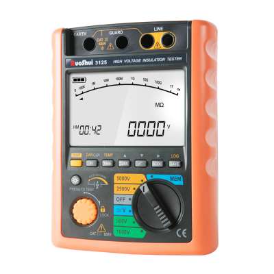 3125 RuoShui  5000V  Insulation Tester Ranges up to 100G ohm with USB interface